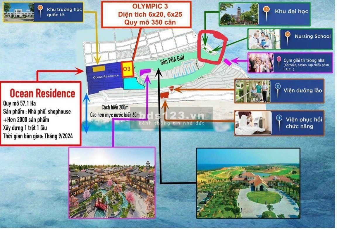 Bán nhà liền kề tại Novaworld Phan Thiết, giá tốt tiện ích đẳng cấp