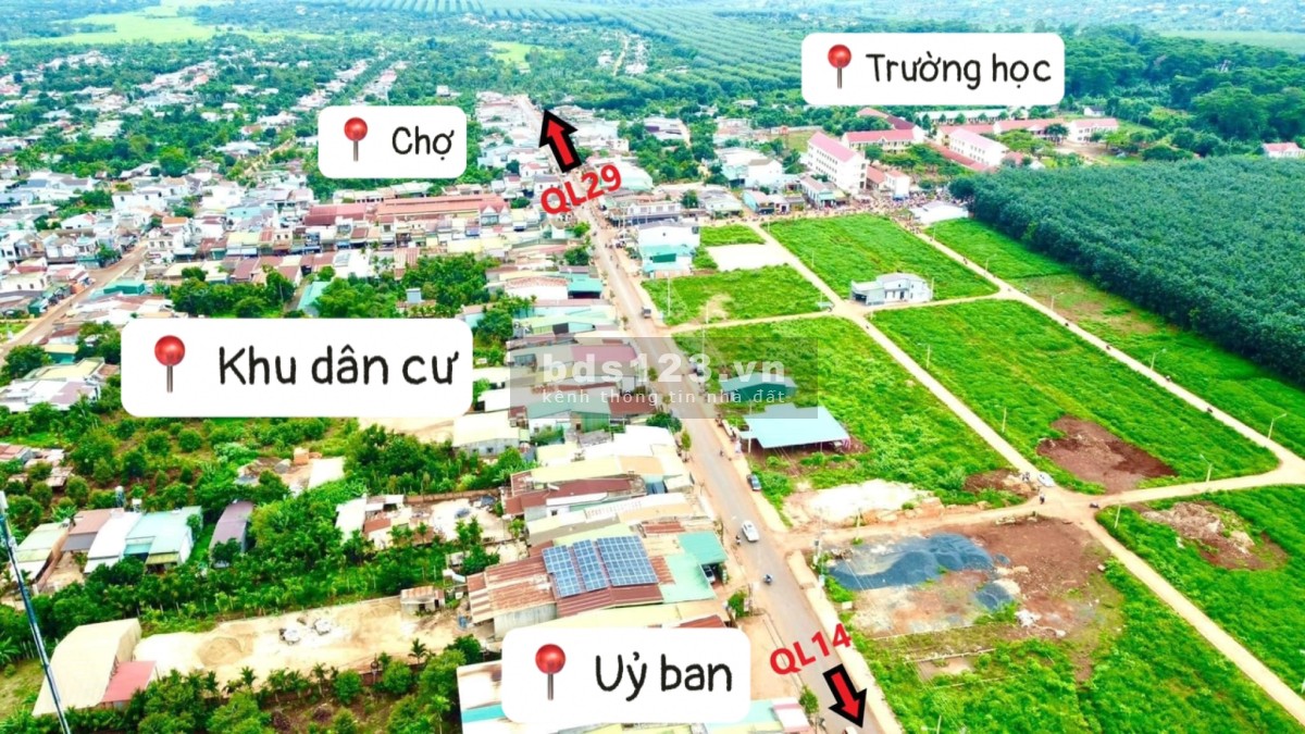 Đón sóng Đầu tư Đất nền Thành phố mới phía Đông ĐakLak chỉ 6,5 triệu/m²