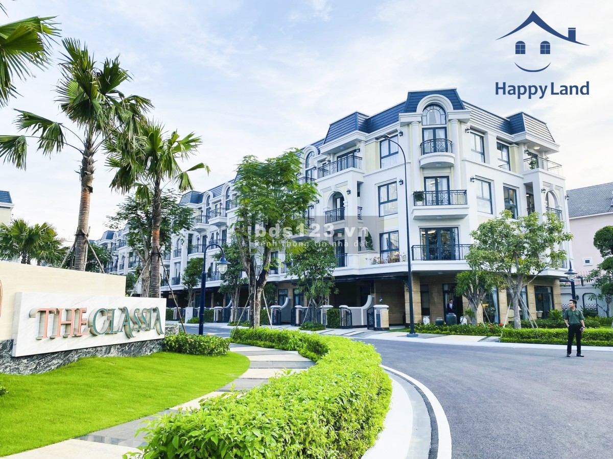 Chiết khấu 12% khi mua nhà phố biệt thự The Classia Khang Điền, giá tốt đầu tư