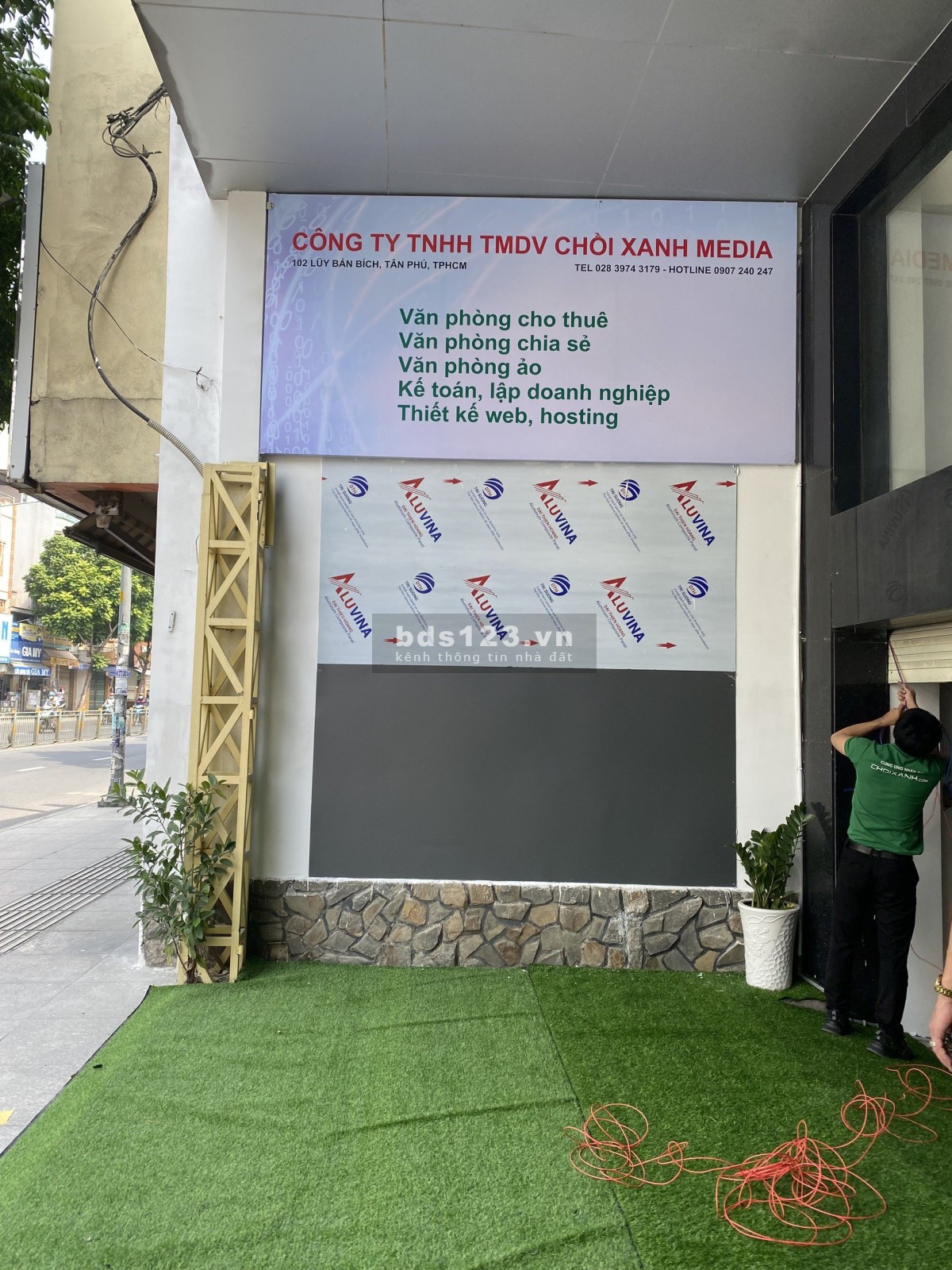 Văn phòng cho thuê Tân Phú diện tích 80-100m2, tiện ích đầy đủ