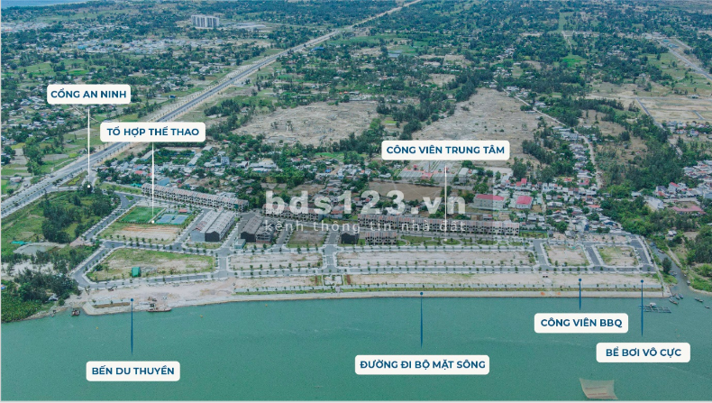 Nam Hội An City phố tây bên dòng sông, tiện ích đầy đủ, giá tốt