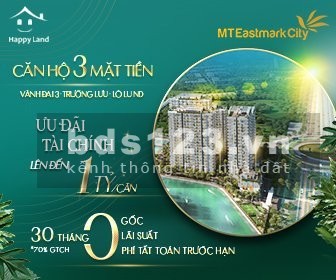 Chỉ 800 triệu sở hữu căn hộ 3 mặt tiền Vành Đai 3 thành phố Thủ Đức
