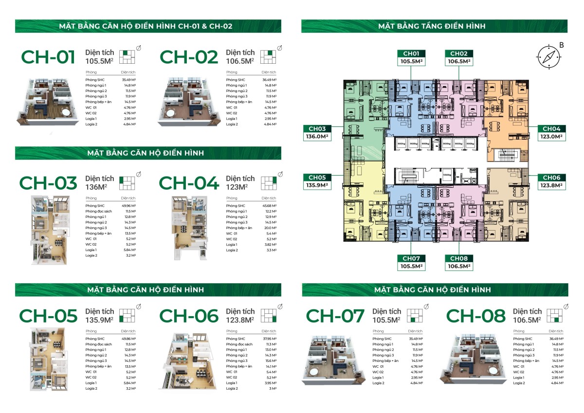 Dự án MHD Trung Văn, diện tích sử dụng 105m2, giá 4 tỷ