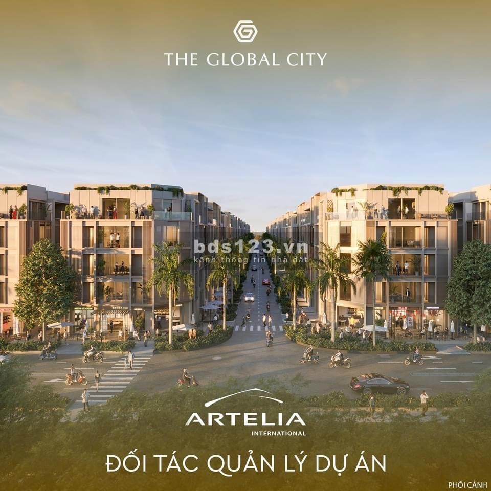 The Global City - Down Town mới, phát triển bởi Masterise Home, nhà phố, biệt thự