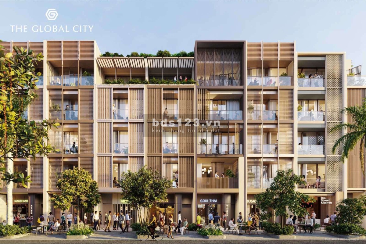 The Global City - Down Town mới, phát triển bởi Masterise Home, nhà phố, biệt thự