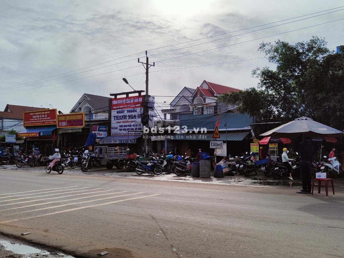 Lô đất mặt tiền kinh doanh cách quốc lộ 14 và chợ Minh Thành chỉ 200m Becamex Chơn Thành Bình Phước.