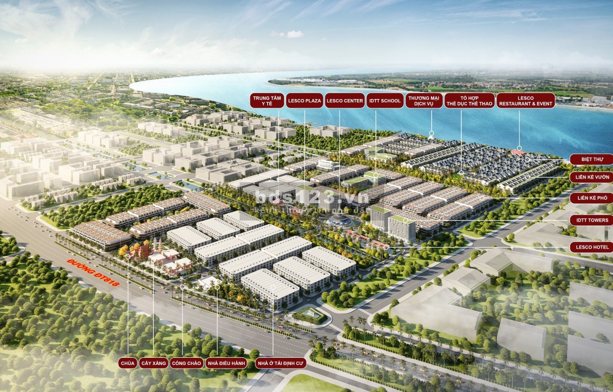 Khu nhà vườn ven sông - Garden Riverside đối diện trung tâm hành chính, Long An
