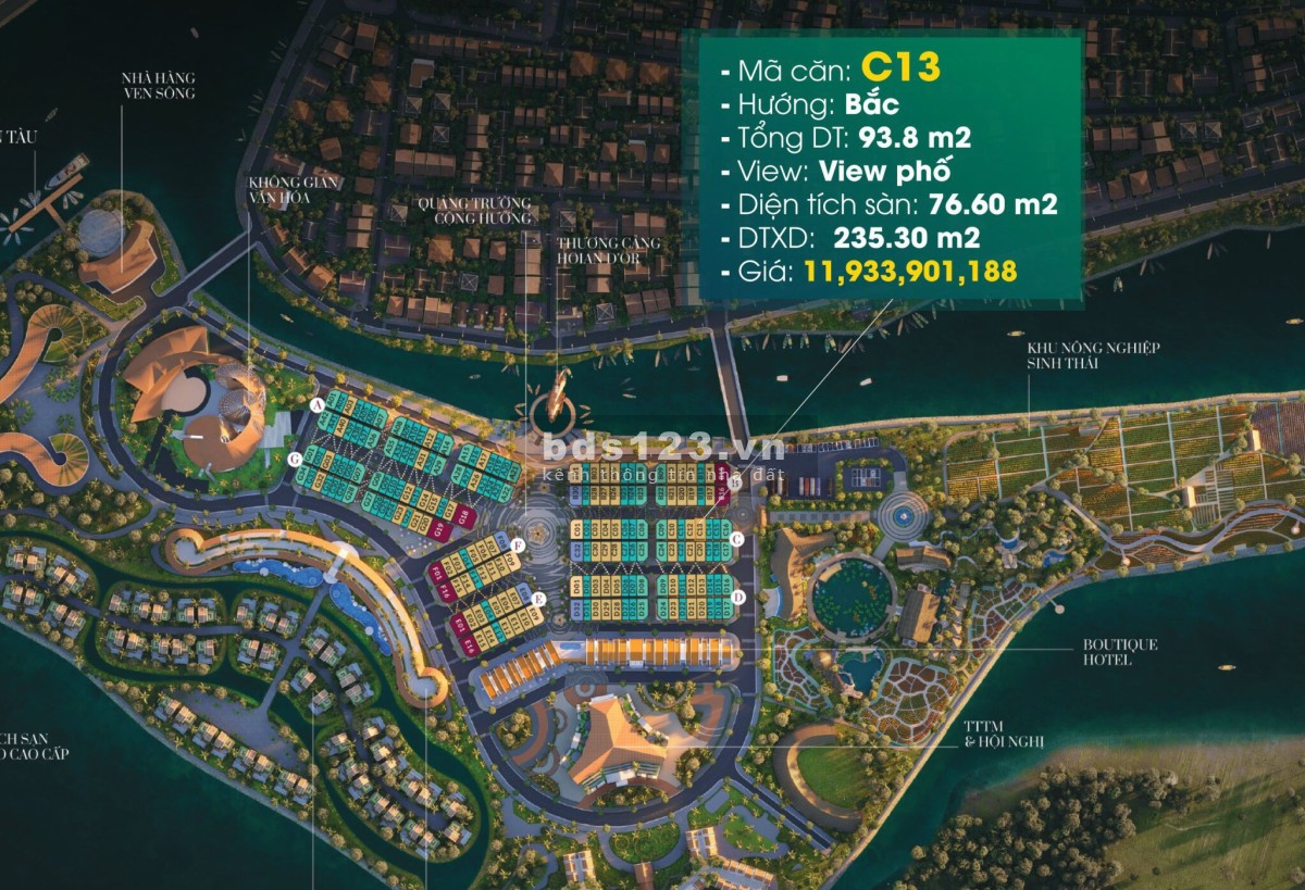 BÁN 4 căn cuối cùng dự án Hoi An D'or - Giá tốt từ chủ đầu tư