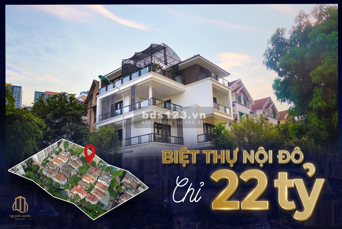 Sót lại duy nhất 5 lô biệt thự giá cực kì đẹp với vị trí đắc địa