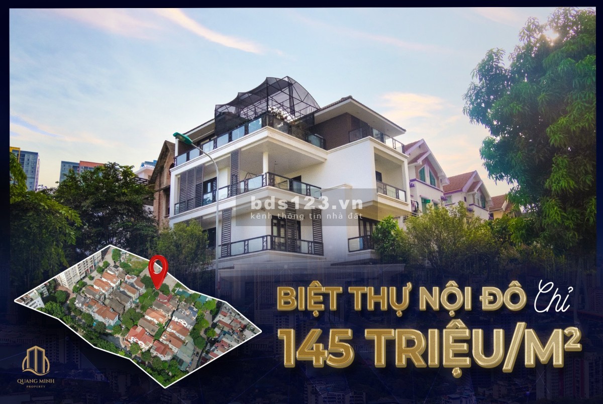 Sót lại duy nhất 5 lô biệt thự giá cực kì đẹp với vị trí đắc địa