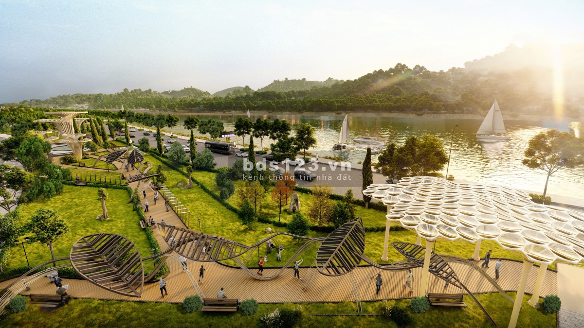 Biệt thự nghỉ dưỡng View sông Đà - 100% có hầm. Sở hữu vĩnh viễn chỉ với vốn đầu tư 3 tỷ