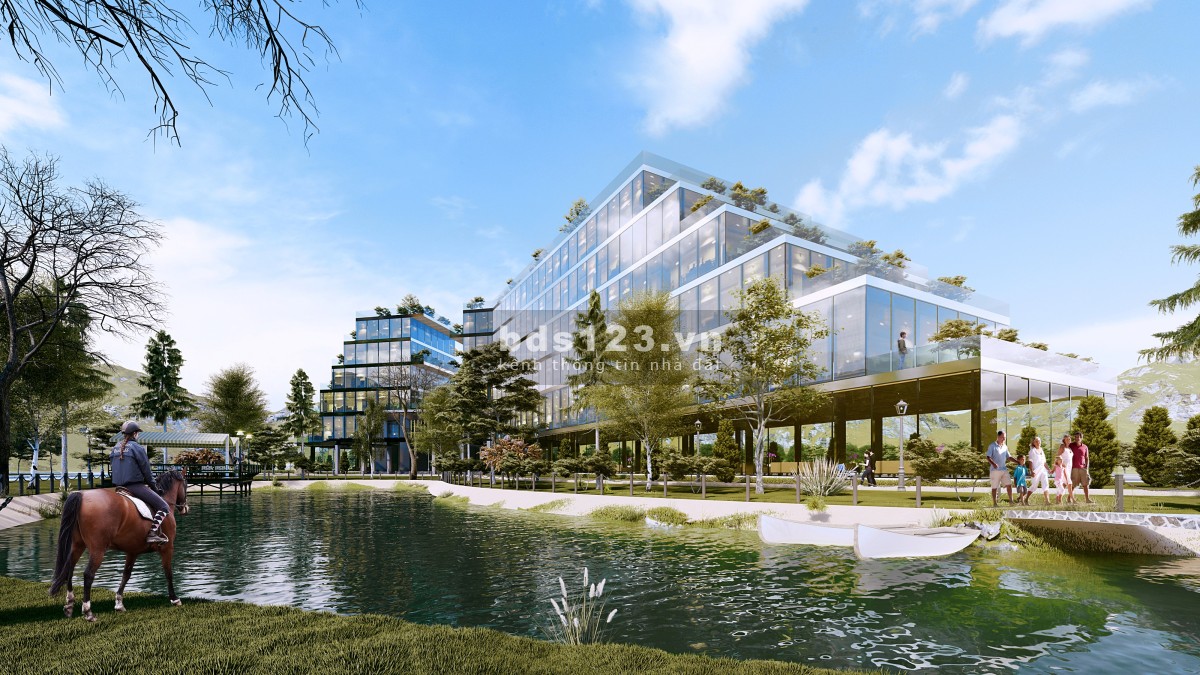 Biệt thự nghỉ dưỡng View sông Đà - 100% có hầm. Sở hữu vĩnh viễn chỉ với vốn đầu tư 3 tỷ