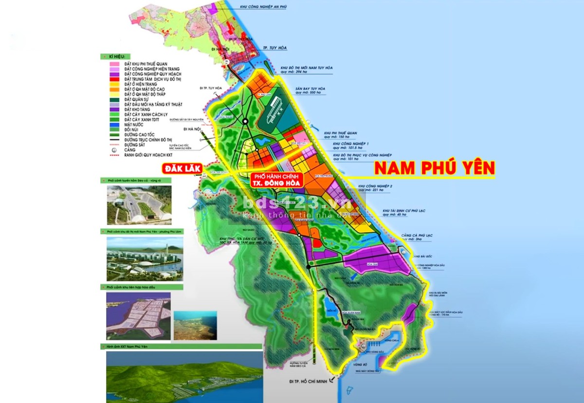Bán đất nền sân bay Tuy Hòa trung tâm hành chính KĐT Nam Phú Yên
