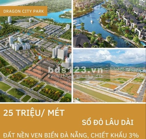 Dragon City Park, sổ đỏ từng căn, chủ đầu tư uy tín khu vực miền nam và miền trung