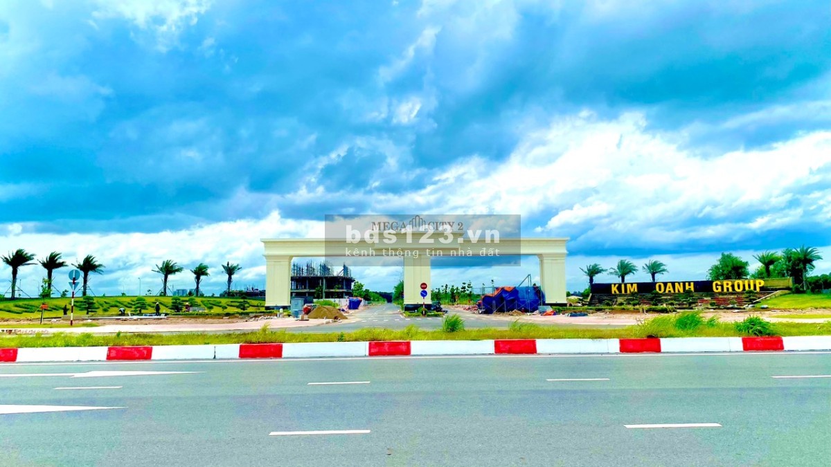 Bán nhanh lô đất ở dự án Mega 2 gần trục 25C, giá chỉ từ 11 triệu/m2