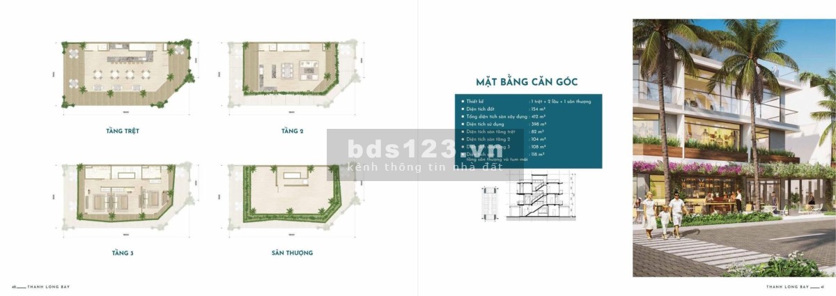 Sở hữu nhà phố biển một bước chân nghìn tiện ích tại Thanh Long bay