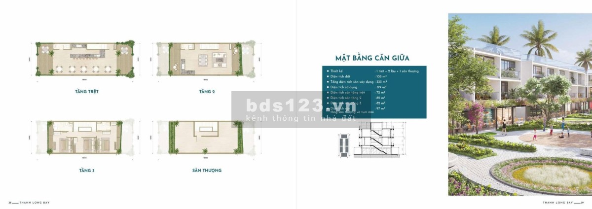 Sở hữu nhà phố biển một bước chân nghìn tiện ích tại Thanh Long bay