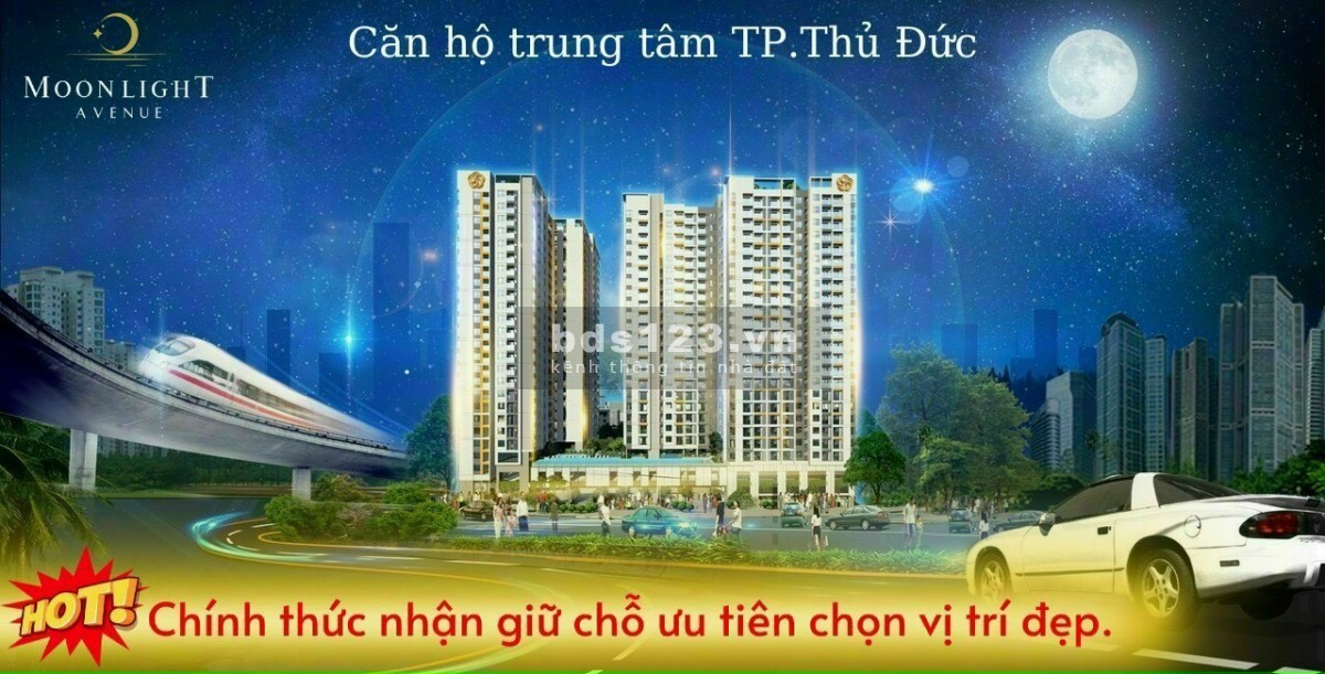 Mở bán Căn hộ Moonlight Avenue trung tâm thành phố Thủ Đức, giá 68 tr/m2. Lh em Yến 0906925656