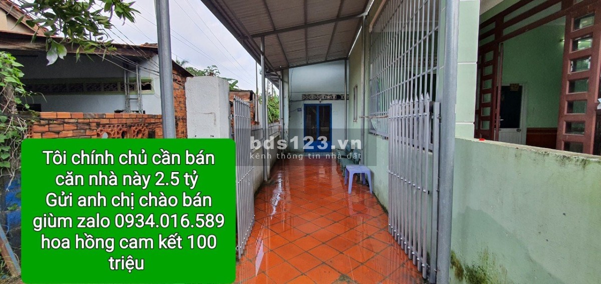 Bán nhà 2 mặt tiền hẻm ngay TP Dĩ An Bình Dương giá cực rẻ