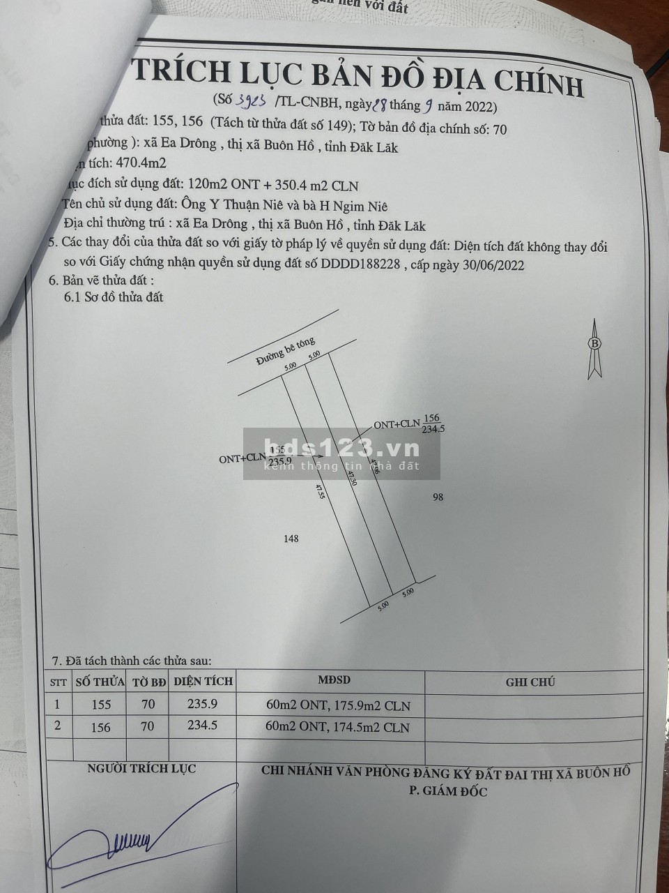 Cần bán đất vị trí đẹp tiềm năng cao tại Tỉnh Đắk Lắk