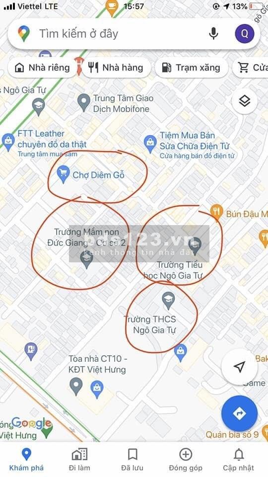 Nhà trong ngõ 466 ngô gia tự 30m giá bán 2,4 tỷ lh 0795867878