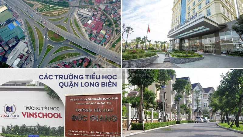 Bán nhà riêng Long Biên hưởng lợi từ chuỗi tiện ích hết sức đa dạng của quận