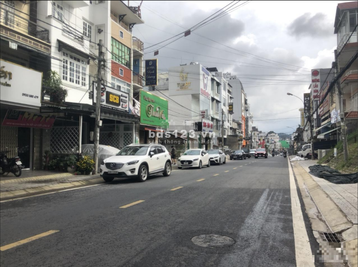 Mặt tiền Hai Bà Trưng, diện tích 1118,41m2 phường 6 thành phố Đà Lạt