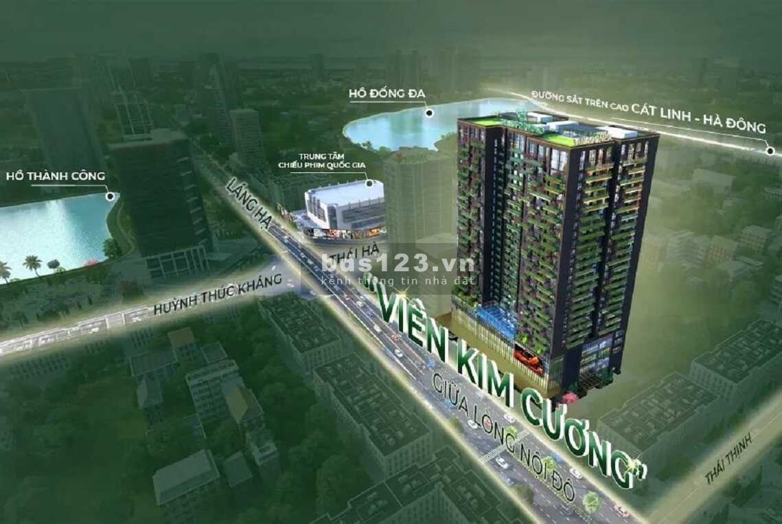 Chung cư cao cấp Green Diamond 93 Láng Hạ tiện ích đẳng cấp giá tốt