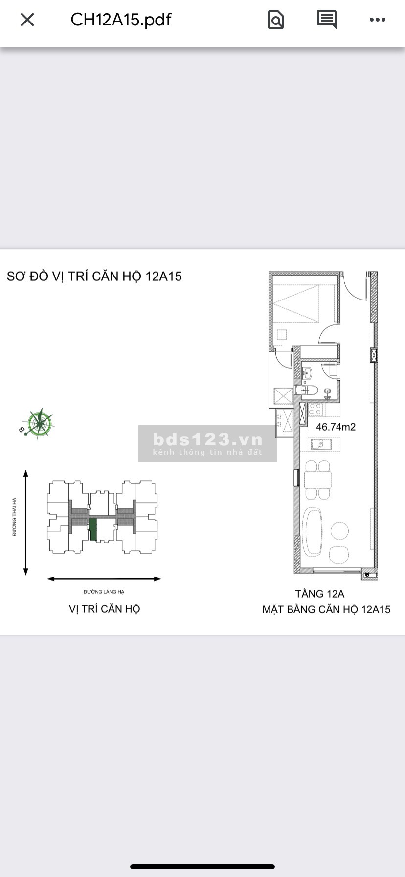 Mở bán căn hộ 1 ngủ độc quyền của chung cư cao cấp greendiamond