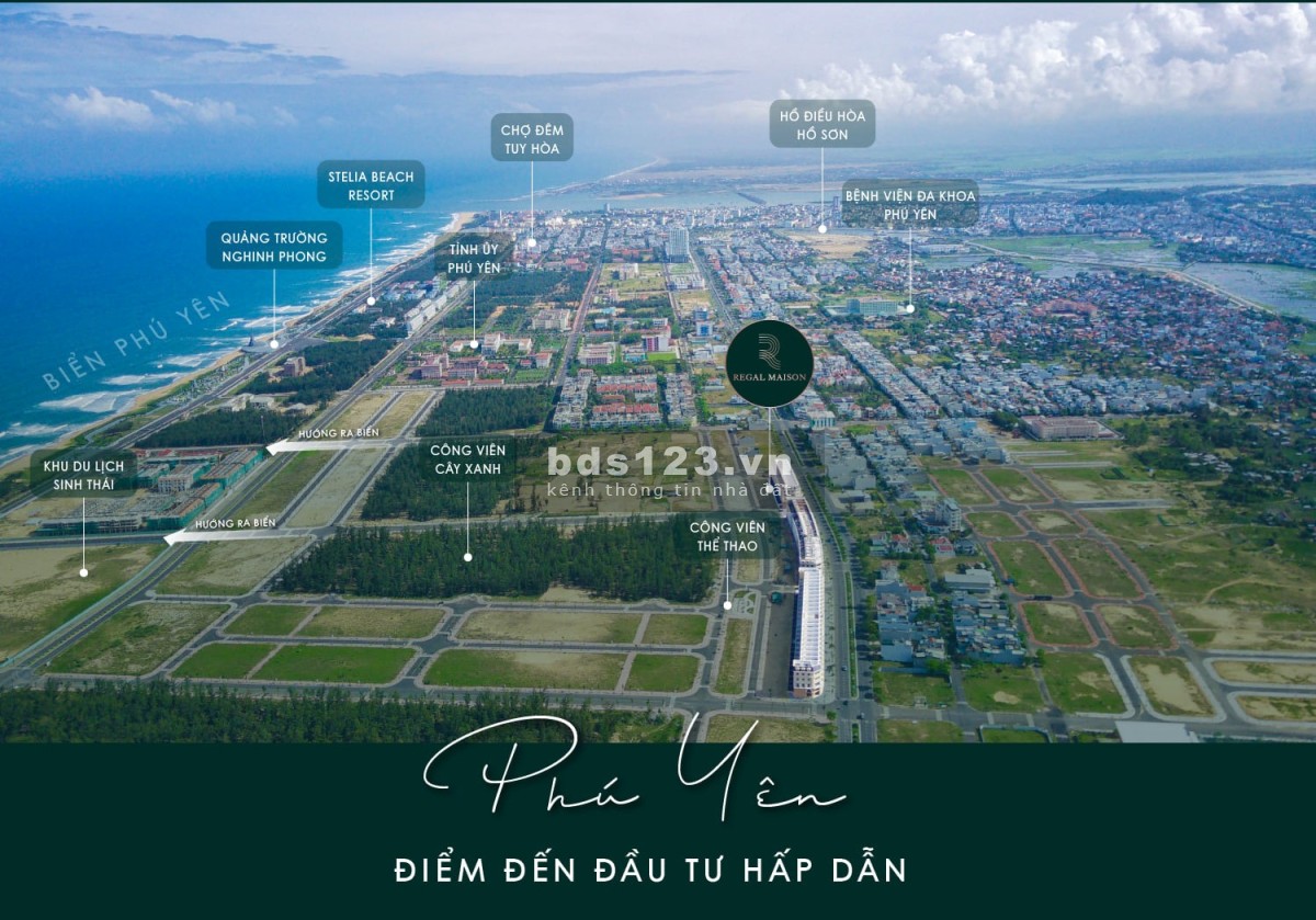 Bán đất nền Sổ đỏ Nam Phú Yên, kề Sân bay Tuy Hòa giá…