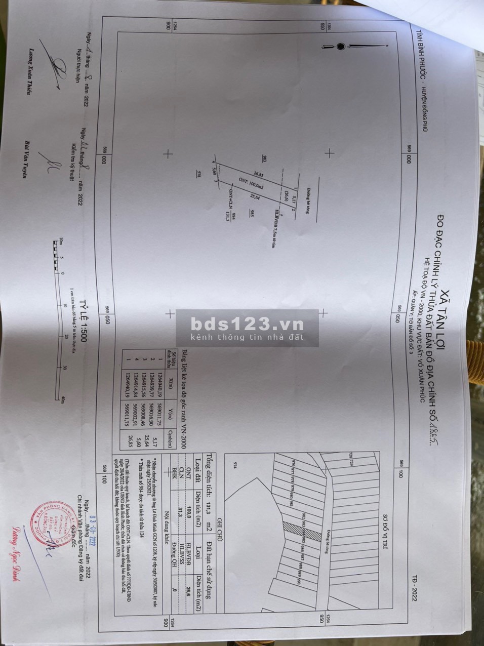 Bên cần bán đất ở ngay trung tâm hành chính Đồng Phú, lh 0852832829