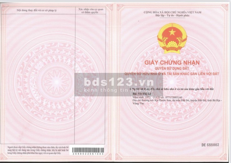 Bán lô góc 2 mặt tiền đường Cách Mạng Tháng Tám lh 09031566882