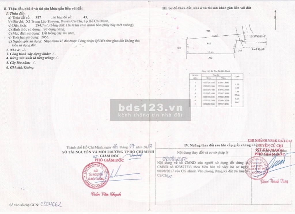 Chính chủ bán nhà vườn 300m² đất xã Trung Lập Thượng, huyện Củ Chi