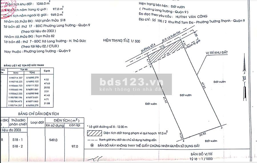 Bán nhà xưởng mặt tiền đường số 8, Long Trường giá 29 tỷ