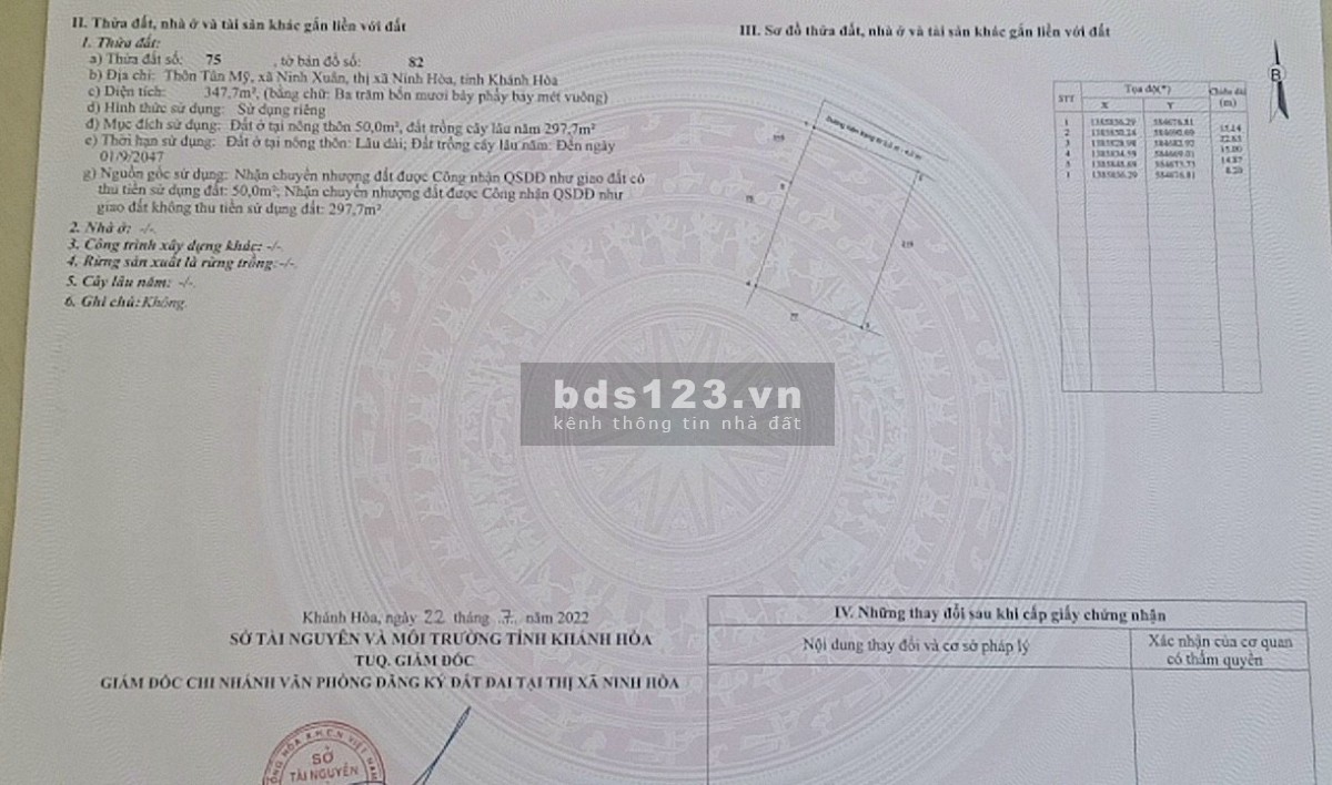 Cần Bán Lô Đất Tân Mỹ, Ninh Xuân - gần cụm khu công nghiệp