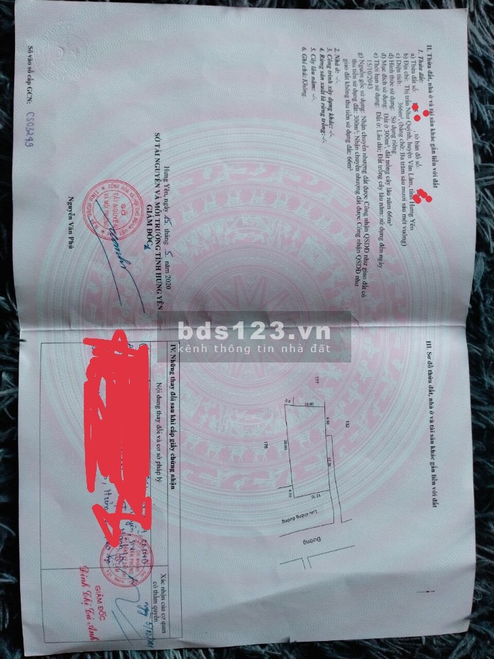 Gấp , cần bán nhanh đất thôn Hành Lạc, thị trấn Như Quỳnh, Văn Lâm Hưng Yên