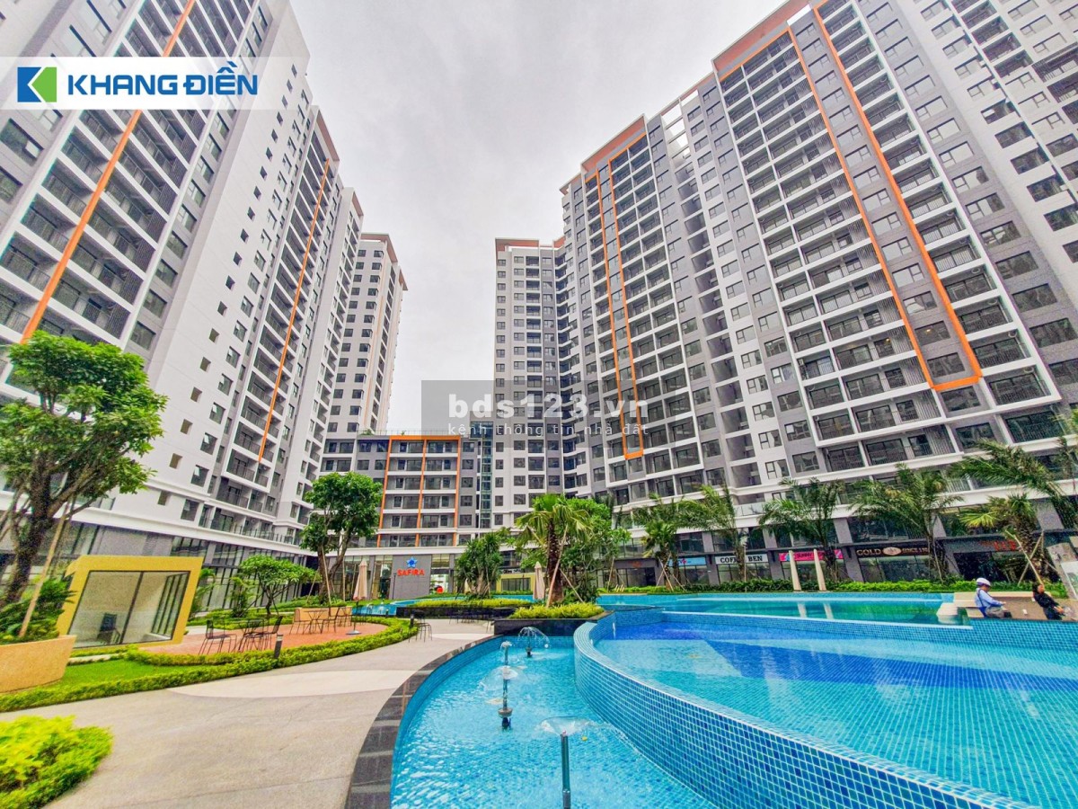 Chủ bán gấp căn hộ Safira Khang Điền 3pn giá tốt, view sông. Nhà mới 100% LH 0936189925