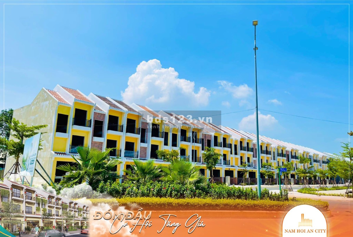 Cần bán nhà liền kề 3 tầng ven sông Thu Bồn với giá chỉ 3,9 tỷ đồng