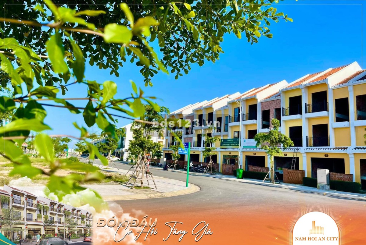 Cần bán nhà liền kề 3 tầng ven sông Thu Bồn với giá chỉ 3,9 tỷ đồng
