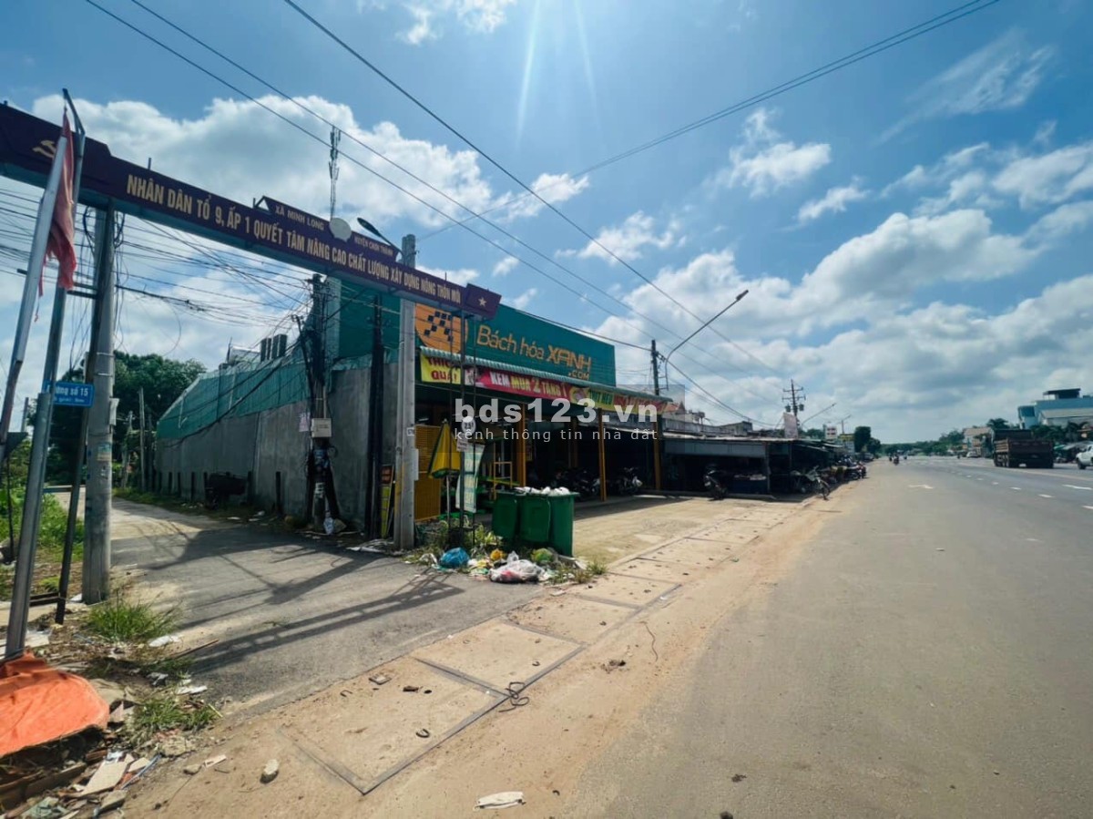 Chính chủ bán đất mặt tiền trung tâm thị xã Chơn Thành, Bình Phước