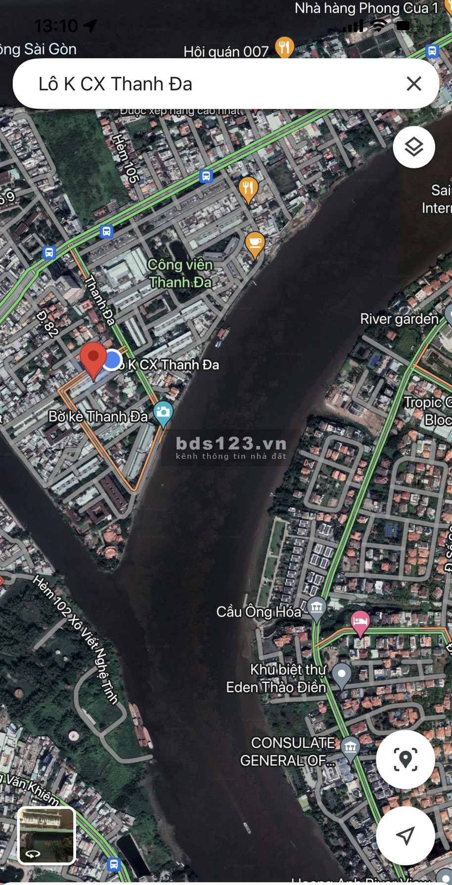 Bán căn hộ 52m2 Lầu 1 Lô K C/C Thanh Đa Bình Thạnh