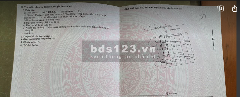 Cần bán gấp lô đất Khu đô thị Đông Bắc (K1) gần quán cf Min Bistro (khu A đông đúc)