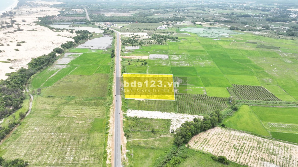 Đất Mặt Tiền Đường Hùng Vương tuyến đường dọc biển trung tâm T.x LaGi