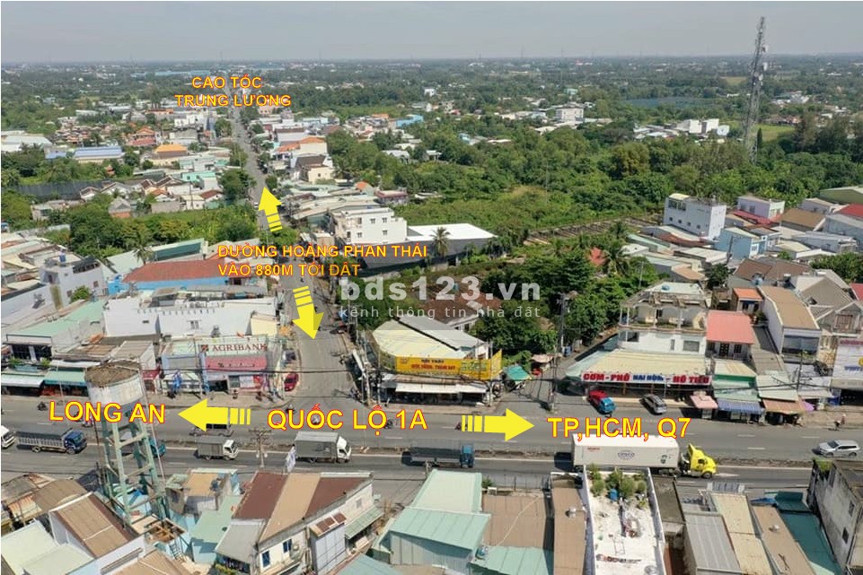 Bán đất nền sổ hồng riêng huyện Bình Chánh giá 3.3 tỷ đầu tư sinh lời