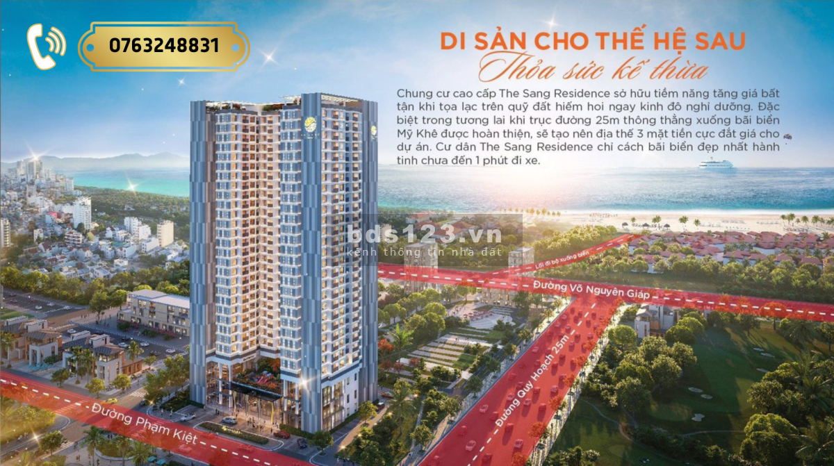 Bán căn hộ DUPLEX cao cấp mặt tiền biển mỹ khuê DN - Sổ hồng lâu dài - Tặng full nội thất cao cấp