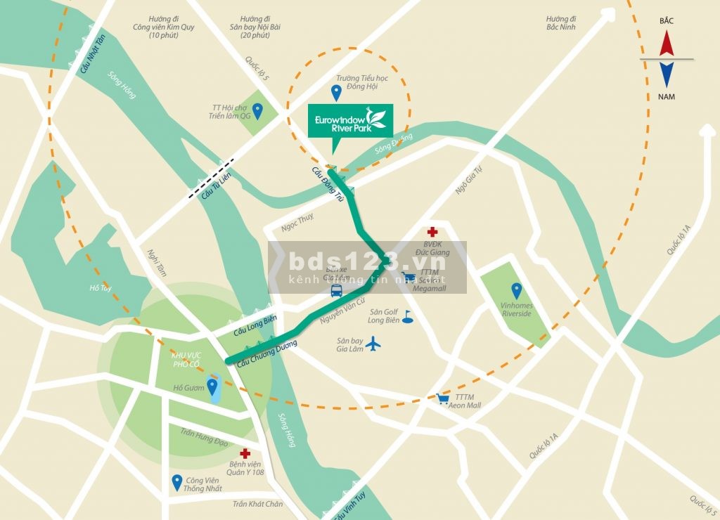 Quỹ căn tại Eurowindow River Park, 68m2, 77m2, 73m2 và 82m2 85m2, 99m2- có hỗ trợ vay ngân hàng