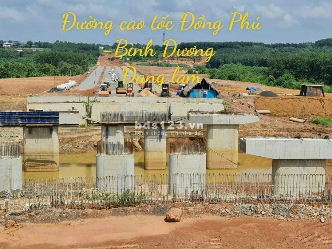 bán gấp lô góc 2 mặt tiền nhựa 19m và 12m Tân Lợi - Đồng Phú liền kề KCN Becamex 6300ha
