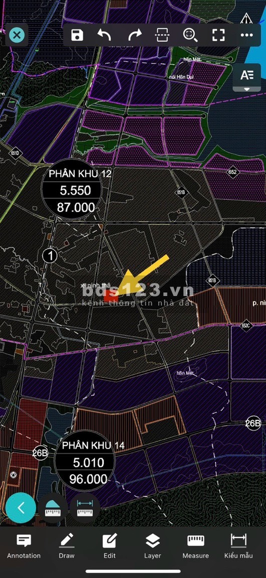 Ninh Điền - Ninh Thọ em còn lô ngang 10m, đường QH20m giá tốt