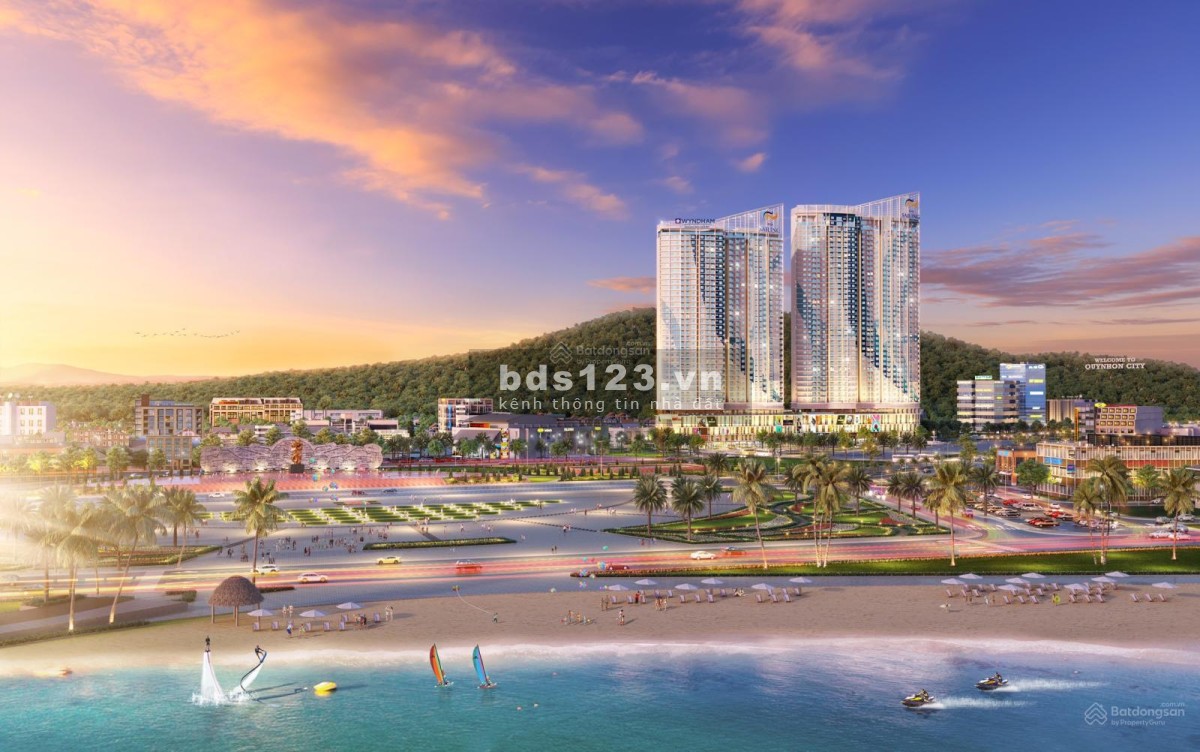 Bán căn hộ nghĩ dưỡng cao cấp view bãi biển cực đẹp giá đặc biệt ưu đãi The Sailing Quy Nhơn