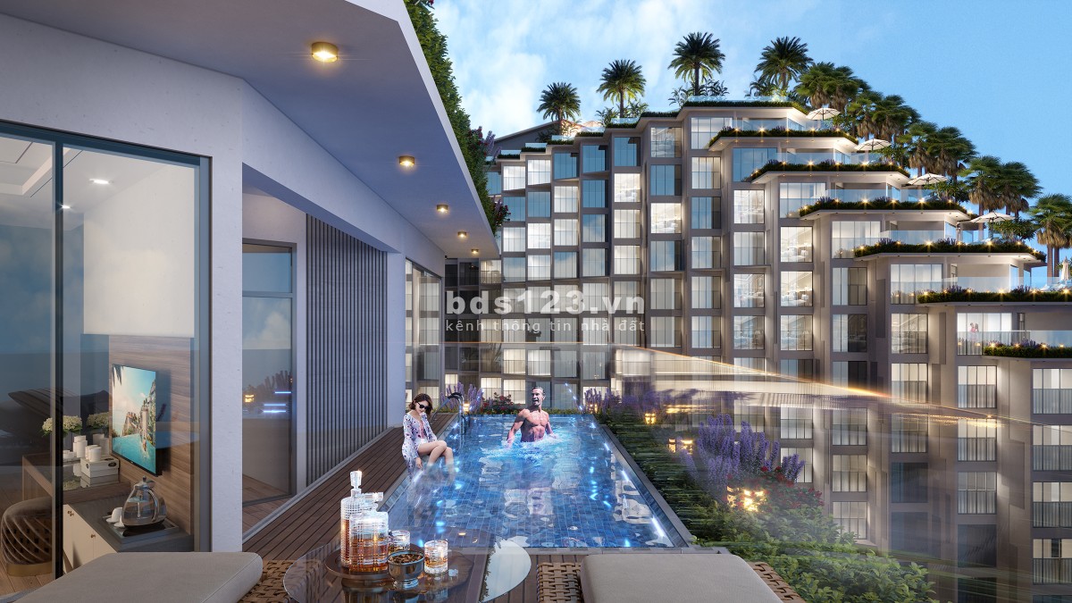 Bán lại giá rẻ căn ộ 2 phòng ngủ dt 54m2, ở oà Ruby tầng cao trực diện biển